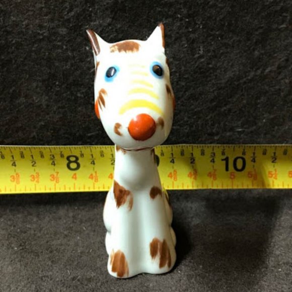 Vintage Cat Porcelain Figurine Germany HandPainted - Picture 2 of 7